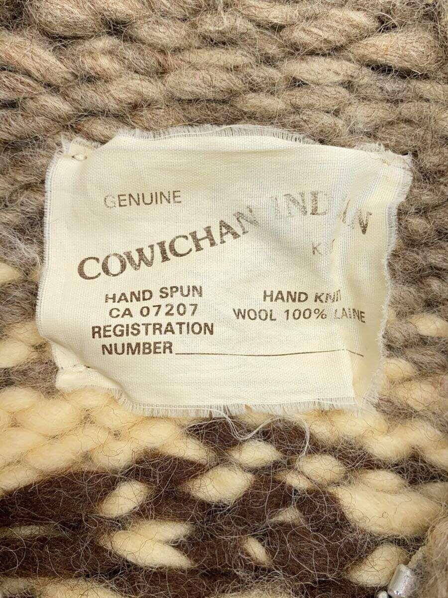 COWICHAN INDIAN/カーディガン(厚手)/-/ウール/CRM/無地_画像3