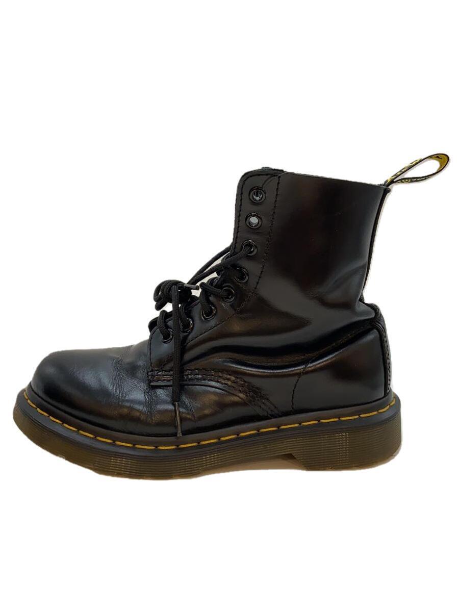 Dr.Martens◆レースアップブーツ/UK4/BLK/レザー_画像1