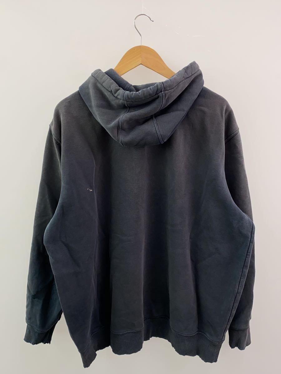 Carhartt◆パーカー/XL/コットン/NVY/グッドフェード/フーディー_画像2