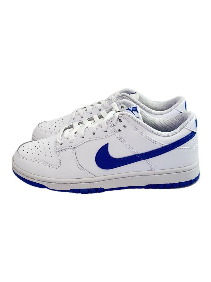 NIKE◆DUNK LOW RETRO/27cm/WHT