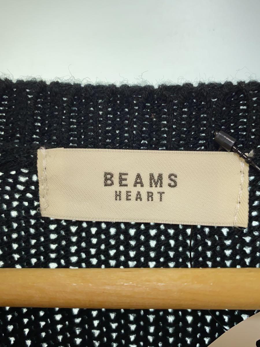 BEAMS HEART◆長袖ワンピース/-/アクリル/BLK/無地/43-26-0108_画像3