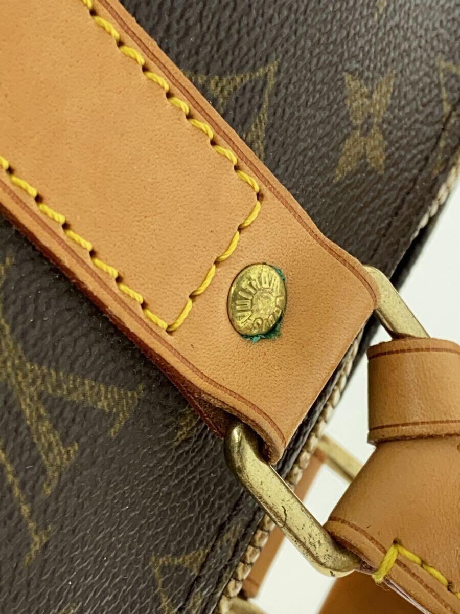 LOUIS VUITTON◆LOUIS VUITTON ルイヴィトン キーポル55_モノグラム・キャンバス_BRW/PVC/_画像9