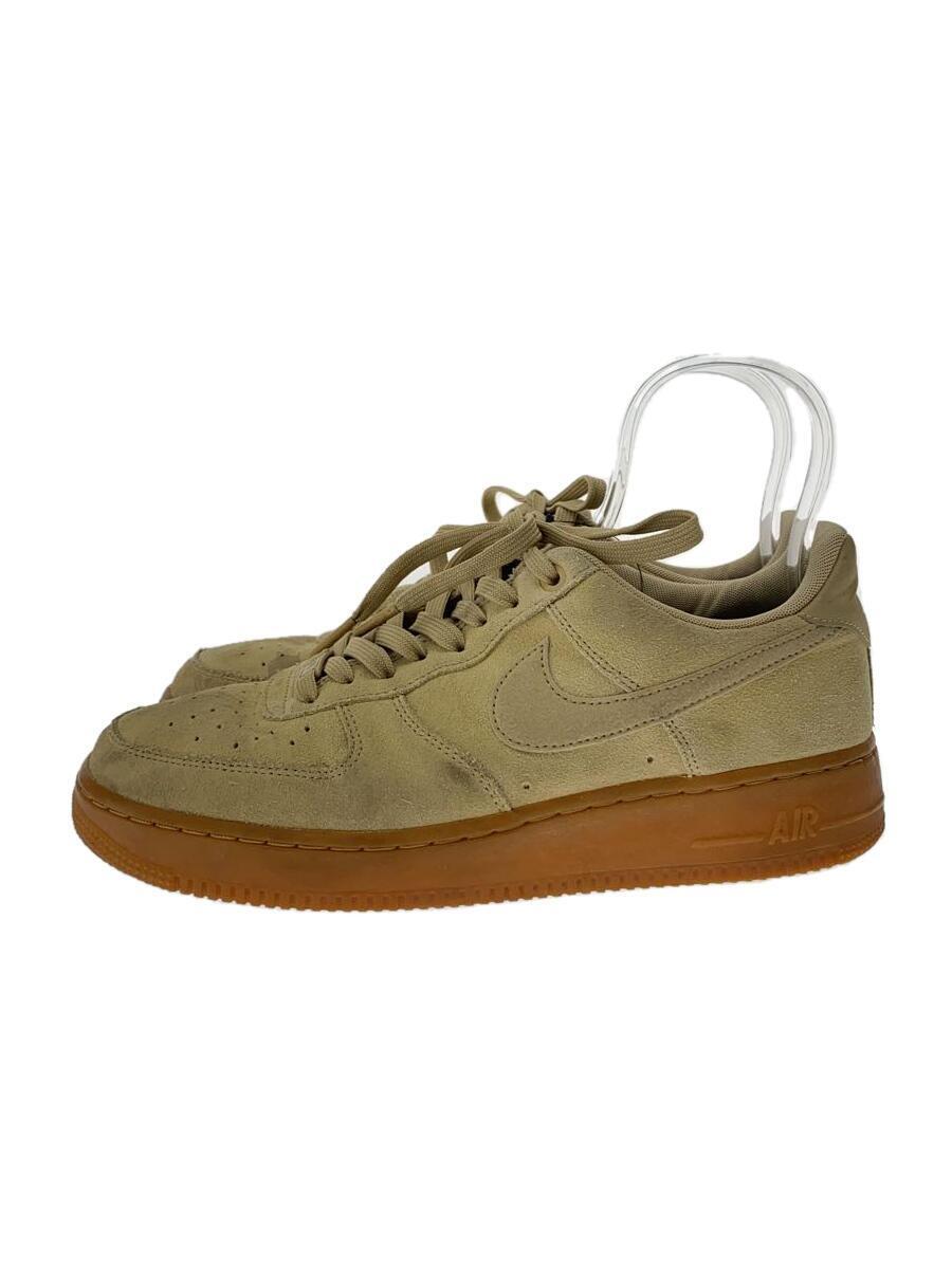 NIKE◆AIR FORCE 1 07 LV8 SUEDE/エアフォーススエード/ベージュ/AA1117-200/27.5c
