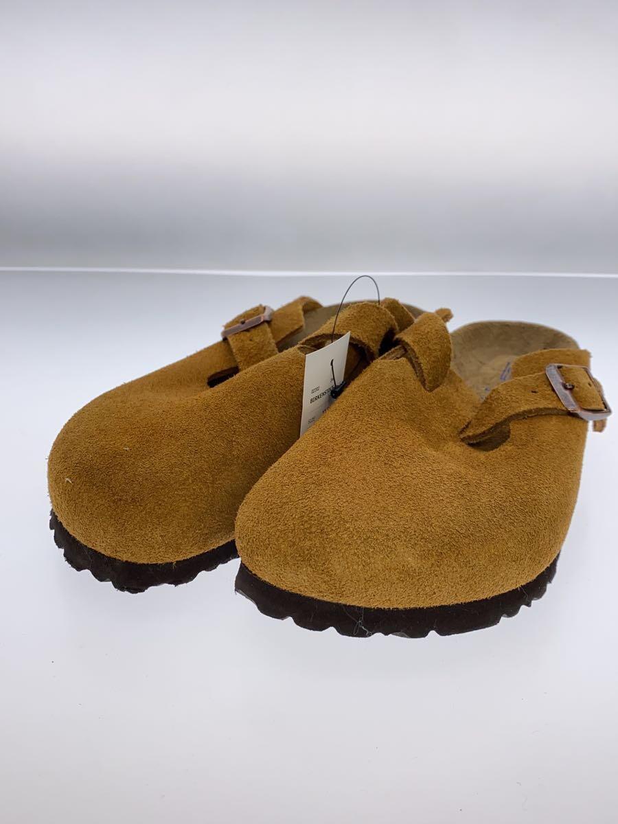 BIRKENSTOCK◆サンダル/22.5cm/CML/スウェード_画像2