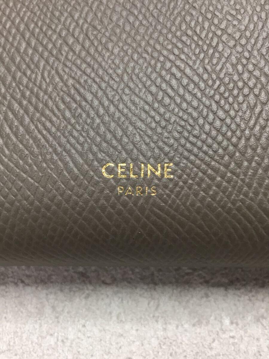CELINE◇セリーヌ/2つ折り財布/グレー - 二つ折り財布(小銭入れ CELINE◇セリーヌ/2つ折り財布/グレー - 二つ折り財布(小銭入れ