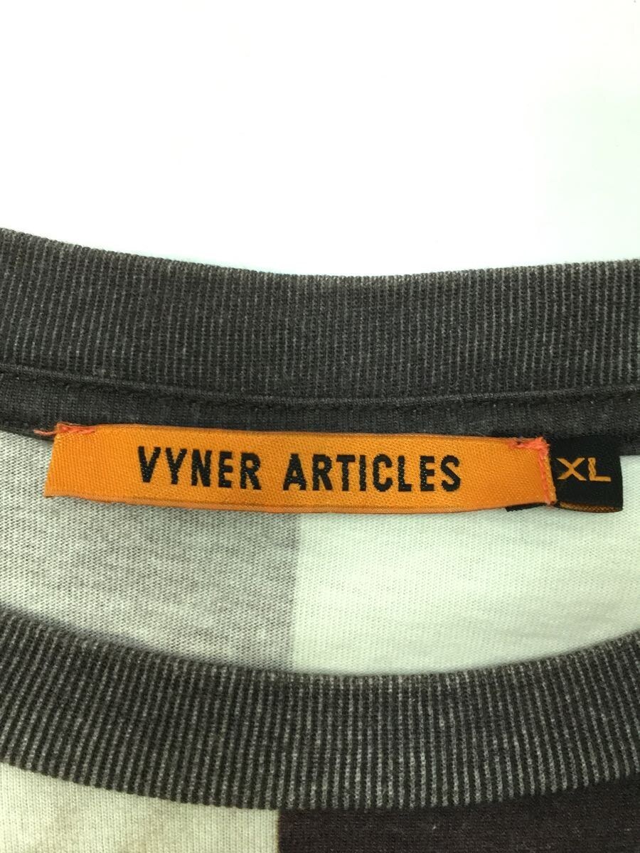 VYNER ARTICLES◆ヴァイナーアーティクルズ/Tシャツ/XL/コットン_画像3