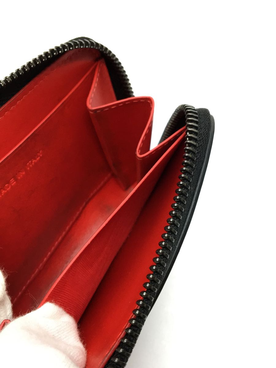 Christian Louboutin◆ルブタン/PANETTONE COIN PURSE CALF SPIKES/コインケース/ブラック/スタッズ_画像6