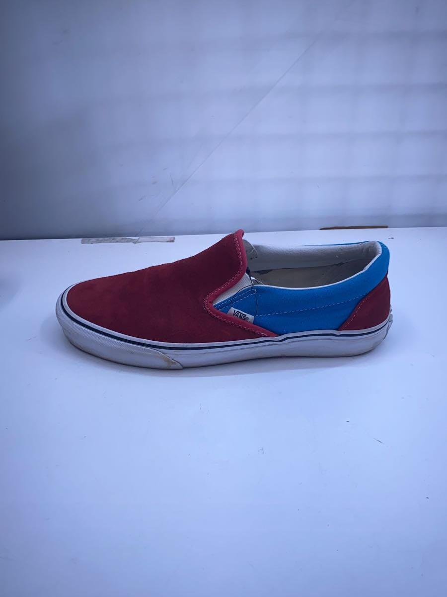 VANS◆シューズ/US9.5/RED/スウェード_画像1