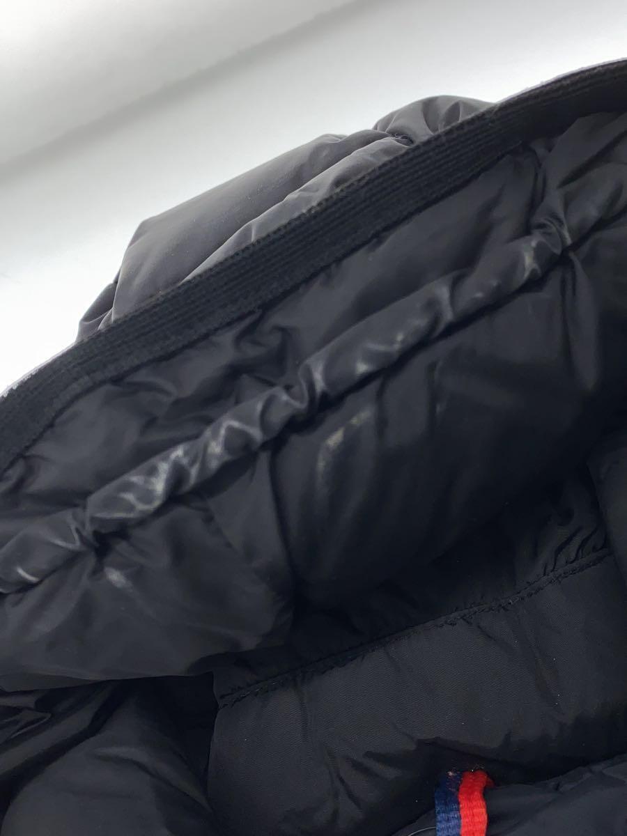 MONCLER◆ダウンジャケット/XS/ナイロン/BLK/無地/142-093-49372-05/シャーパル_画像7