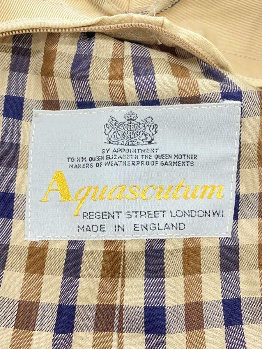 Aquascutum◆トレンチコート/-/コットン/BEG_画像3