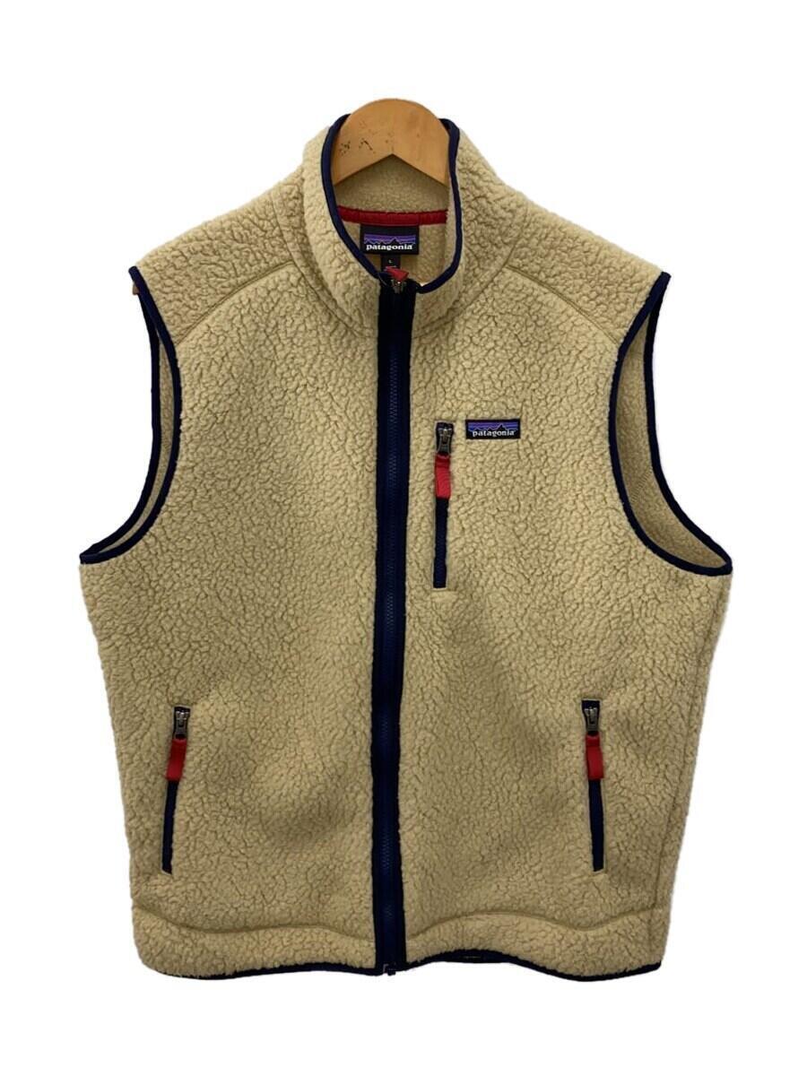 patagonia◆Retro Pile Vest/L/ポリエステル/BEG/22820FA18