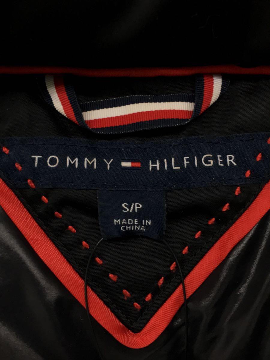 TOMMY HILFIGER◆ダウンジャケット/S/ポリエステル/BLK/RM87688163-017_画像3