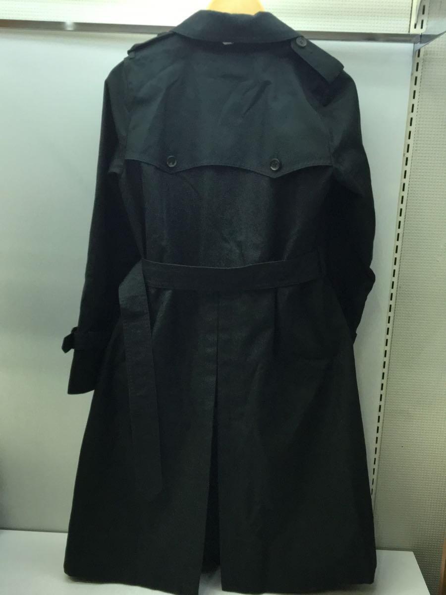 SANYO* Sanyo /100 year coat / trench coat / liner attached /40/ cotton / black /T1A72-001-78