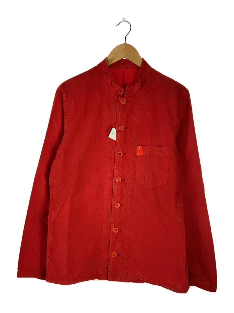 10 corso como COMME des GARCONS◆ジャケット/M/コットン/RED_画像1