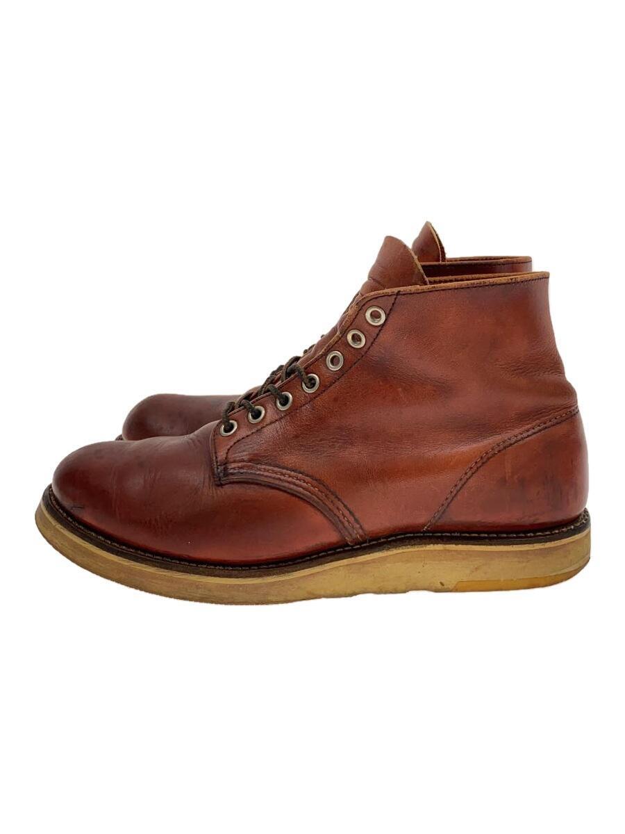 RED WING◆レースアップブーツ/UK8.5/BRW_画像1