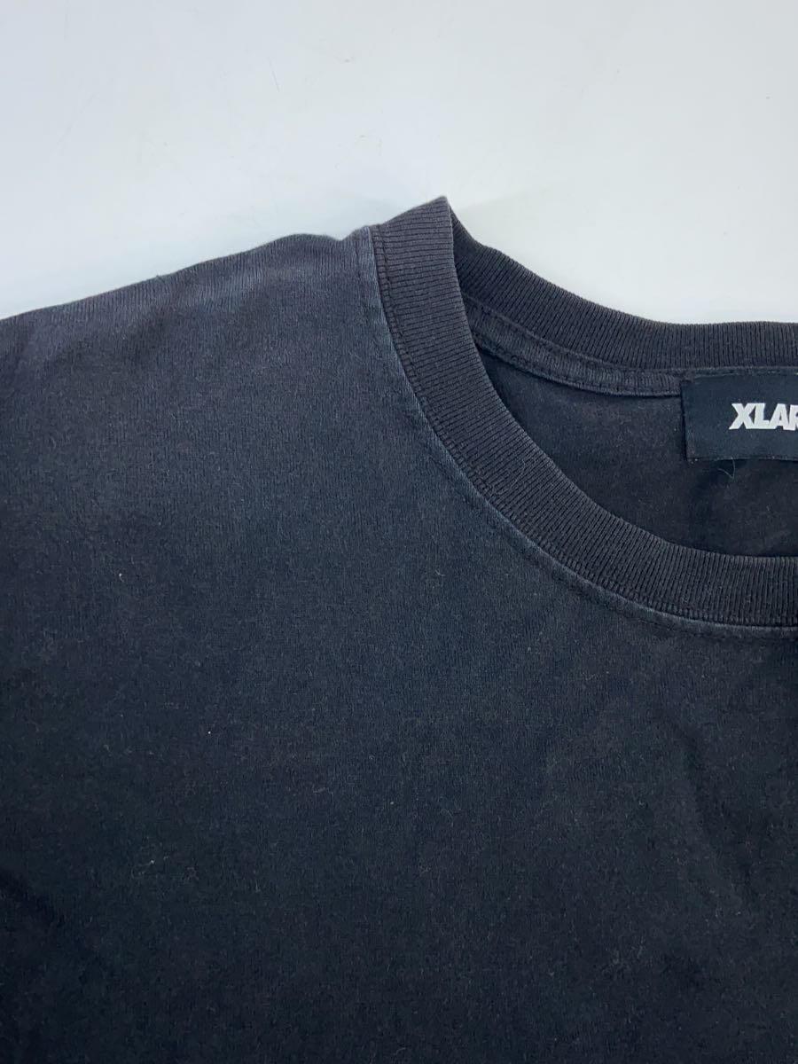 X-LARGE◆長袖Tシャツ/L/コットン/BLK/101211011011_画像6