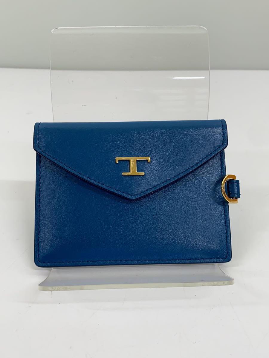 TOD’S◆Tタイムレス/3IN1/バッグ/レザー/BLU/無地_画像5