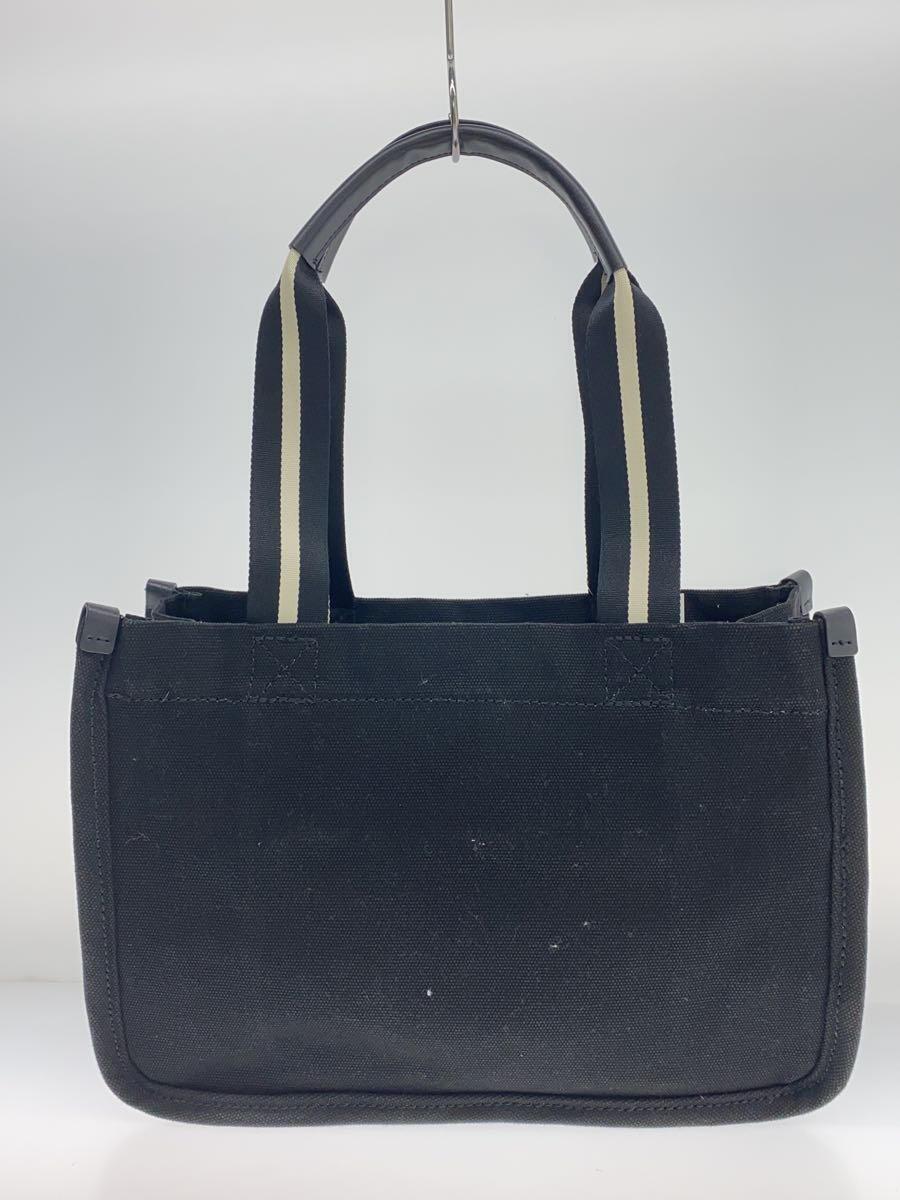 MARC JACOBS◆トートバッグ/キャンバス/BLK/H050M06FA21_画像3