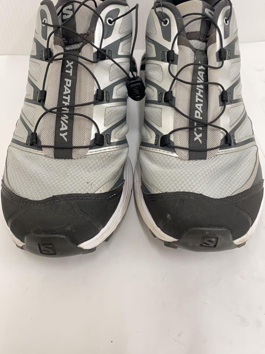 salomon◆XT-PATHWAY/ローカットスニーカー/28.5cm/GRY/471353_画像6