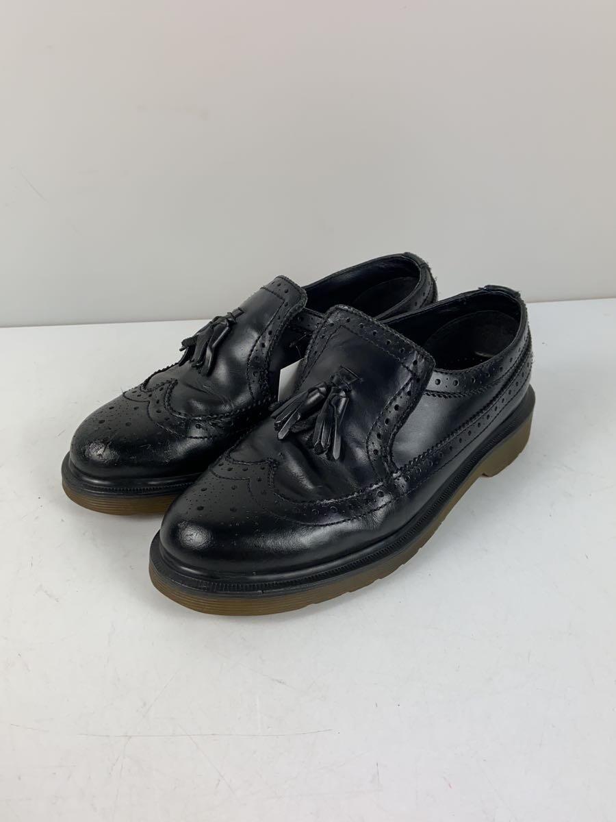 Dr.Martens◆ドレスシューズ/US7/BLK/レザー_画像2