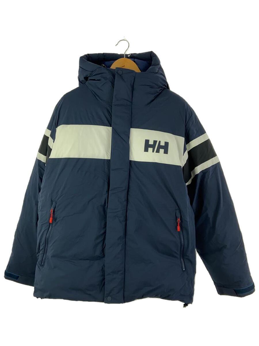 HELLY HANSEN◆ダウンジャケット/XL/ポリエステル/NVY/HH11854_画像1