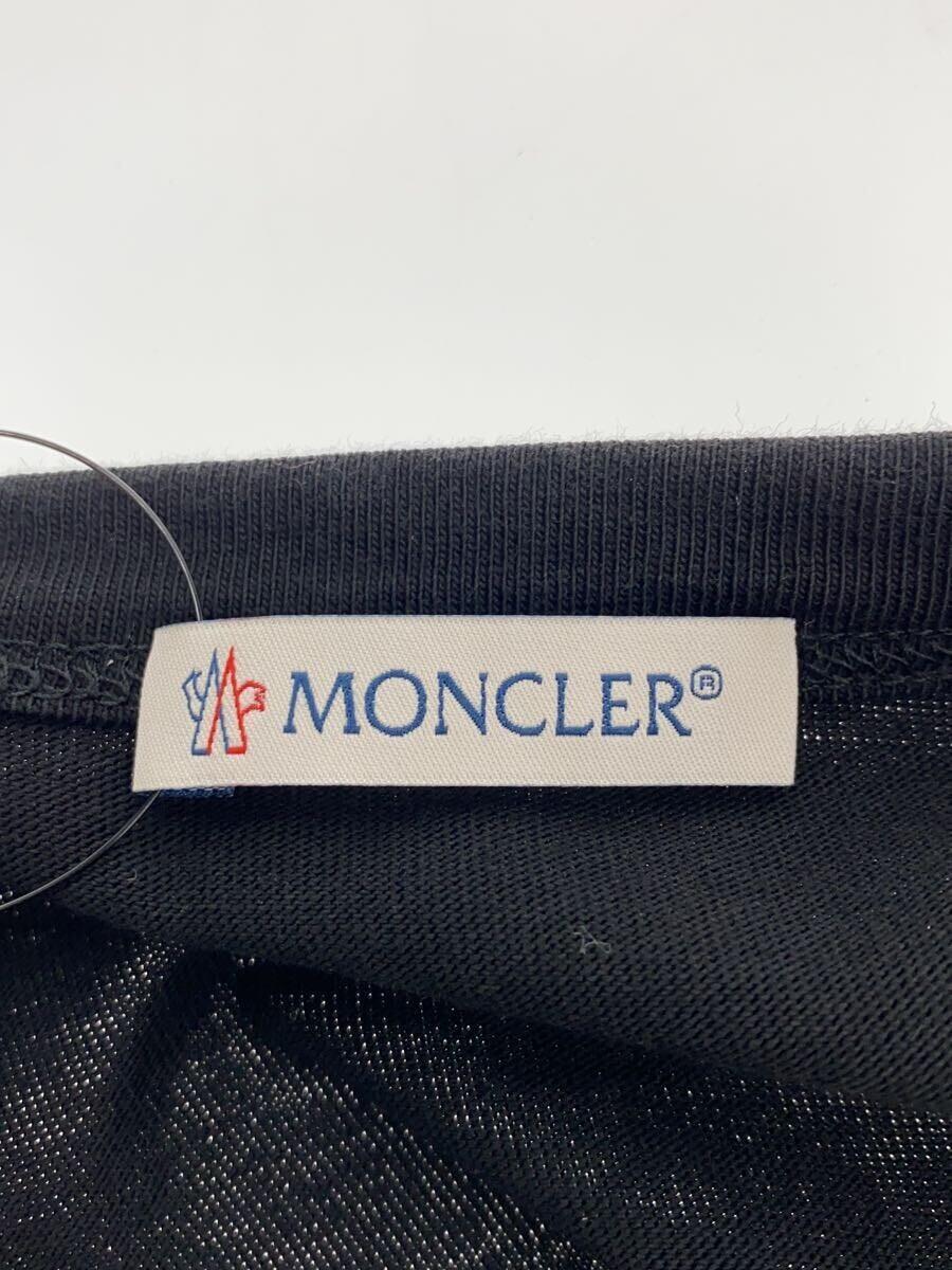 MONCLER◆MANICA LUNGA GIROCOLLO/長袖Tシャツ/XXL/コットン/BLK/C-SCOM-21-879_画像3