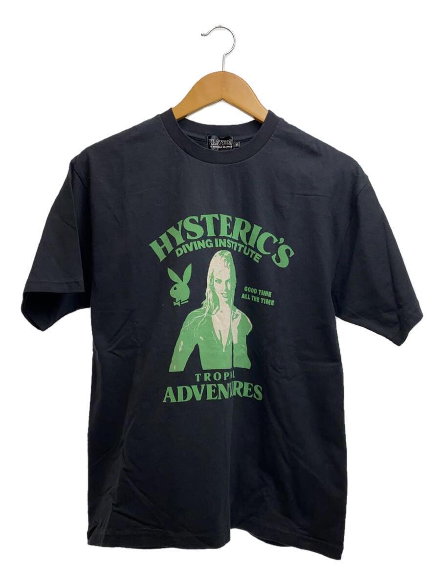 PLAYBOY×HYSTERIC GLAMOUR◆Tシャツ/M/コットン//02231CT33396_画像1