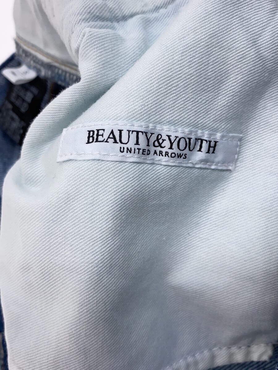 BEAUTY&YOUTH UNITED ARROWS◆ワイドパンツ/S/コットン/IDG/無地/1614-105-5956_画像4