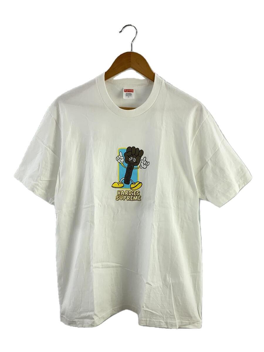 Supreme◆23SS/HARDIES BOLT TEE/Tシャツ/L/コットン/ホワイト