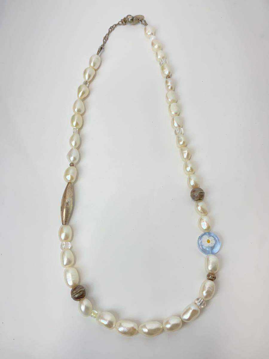 ur jewelry/ネックレス/SV925/パール/WHT/メンズ_画像2