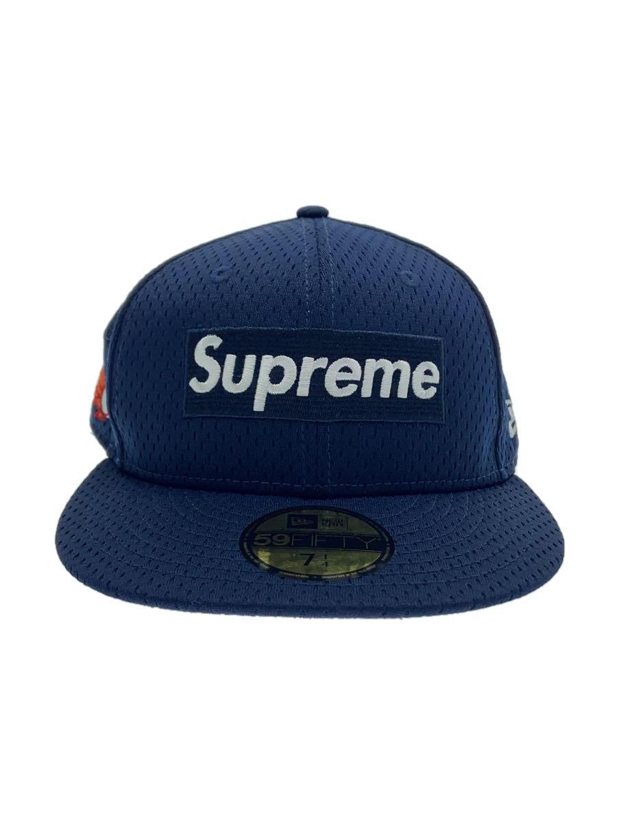 Supreme◆18ss/Mesh Box Logo New Era/メッシュキャップ/7 1/4/NVY/メンズ