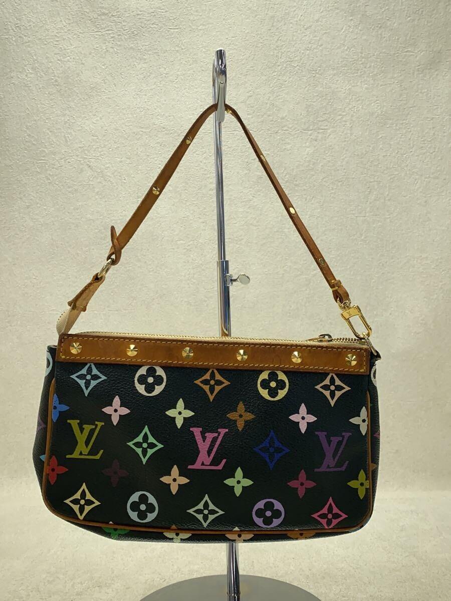 LOUIS VUITTON◆ポシェット・アクセソワール_モノグラム・マルチカラー_マルチカラー/PVC/マルチカラー/総柄_画像3