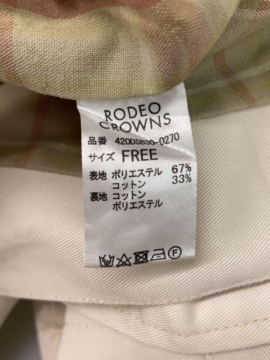 RODEO CROWNS◆トレンチコート/FREE/ポリエステル/CRM/420DSB30-0270_画像4