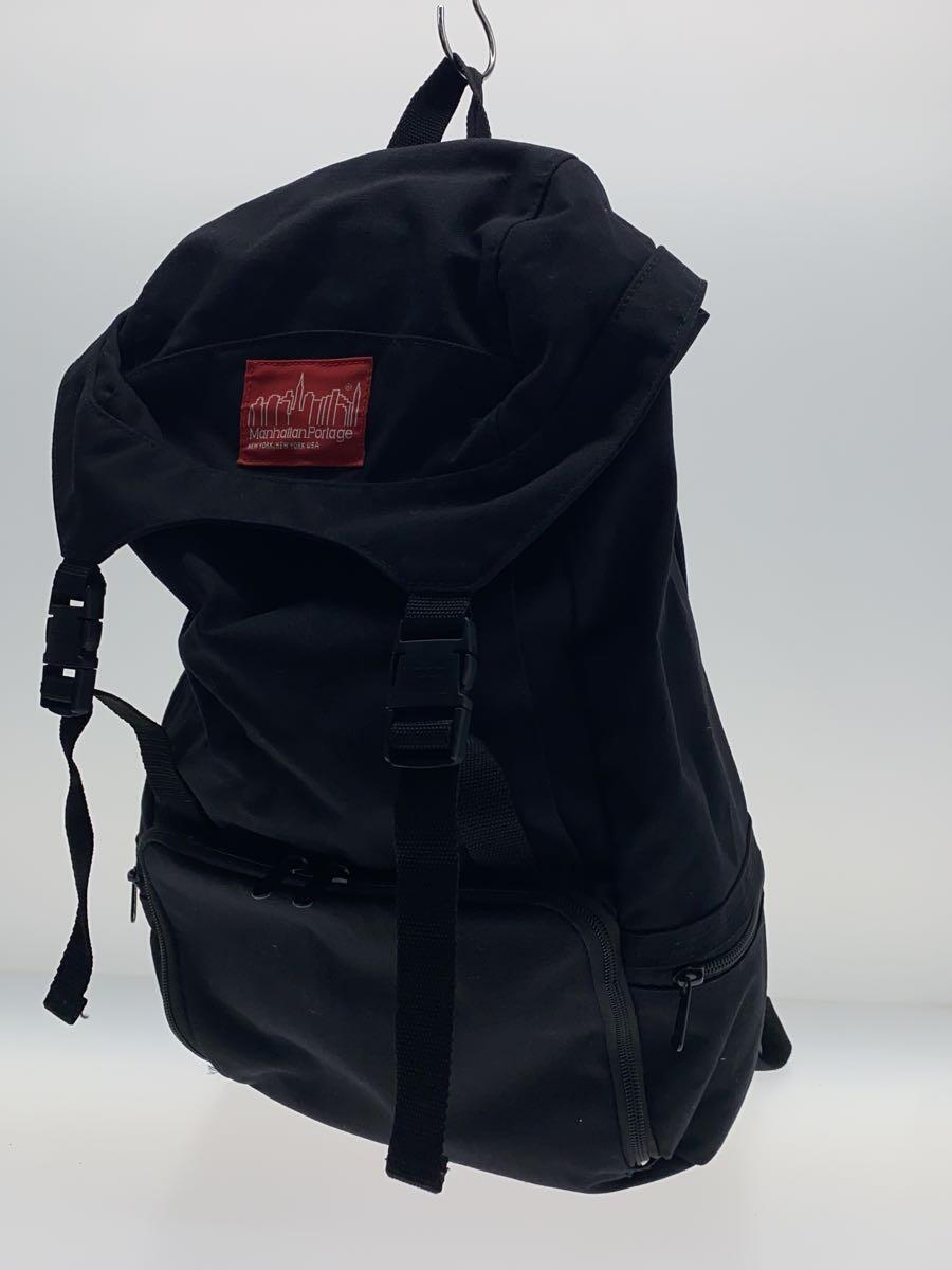 Manhattan Portage◆マンハッタンポーテージ/リュック/ナイロン/BLK/CORDURA/汚れ有_画像2