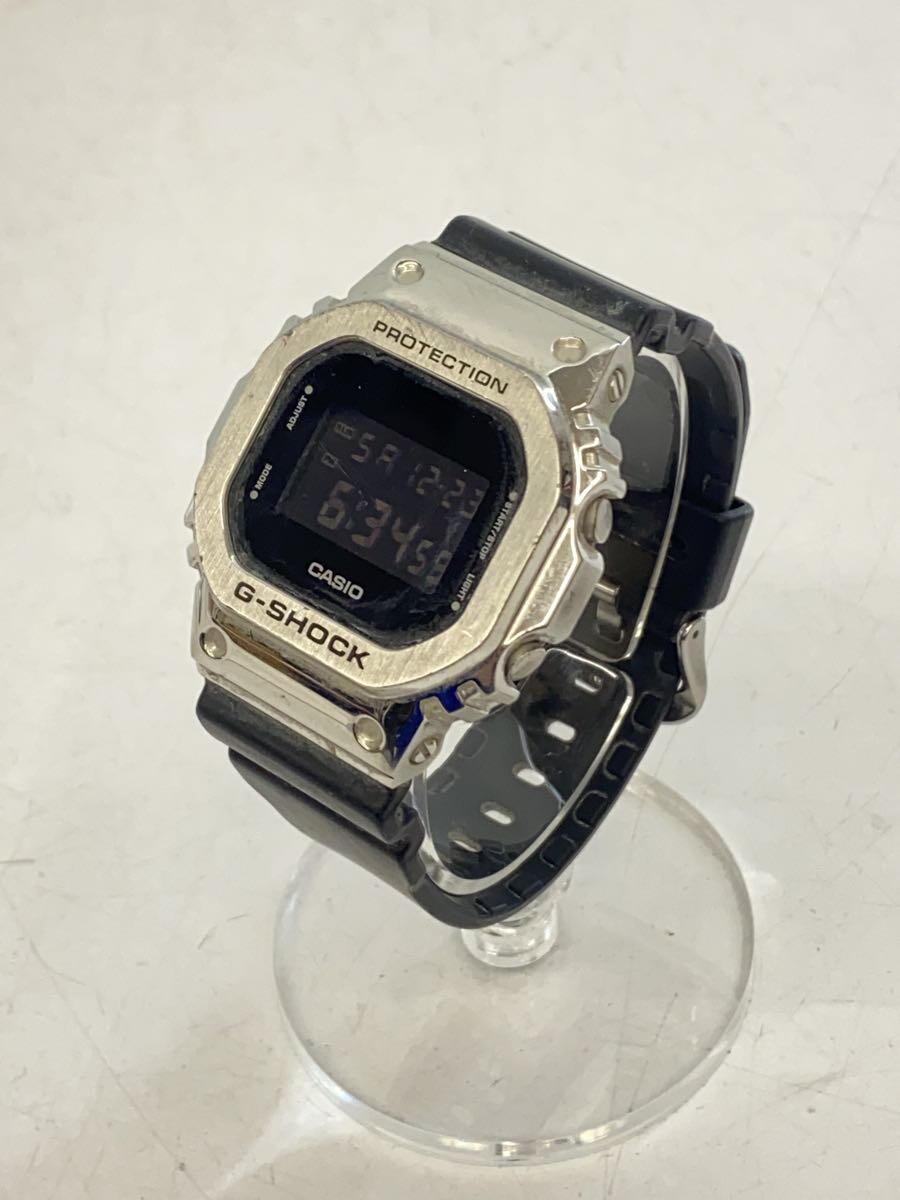 CASIO◆クォーツ腕時計・G-SHOCK/デジタル/BLK/BLK/状態考慮_画像2