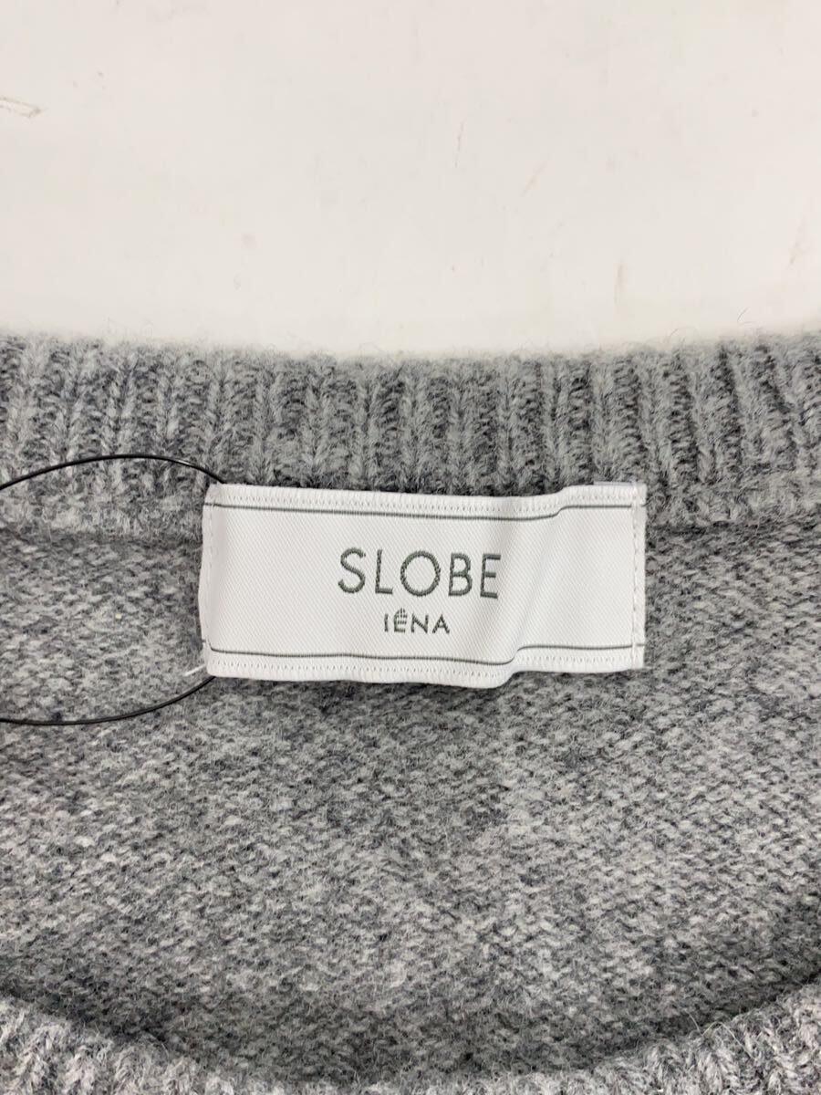 SLOBE IENA(IENA SLOBE)◆セーター(薄手)/-/ウール/GRY/無地/21-080-912-2470-3-0_画像3
