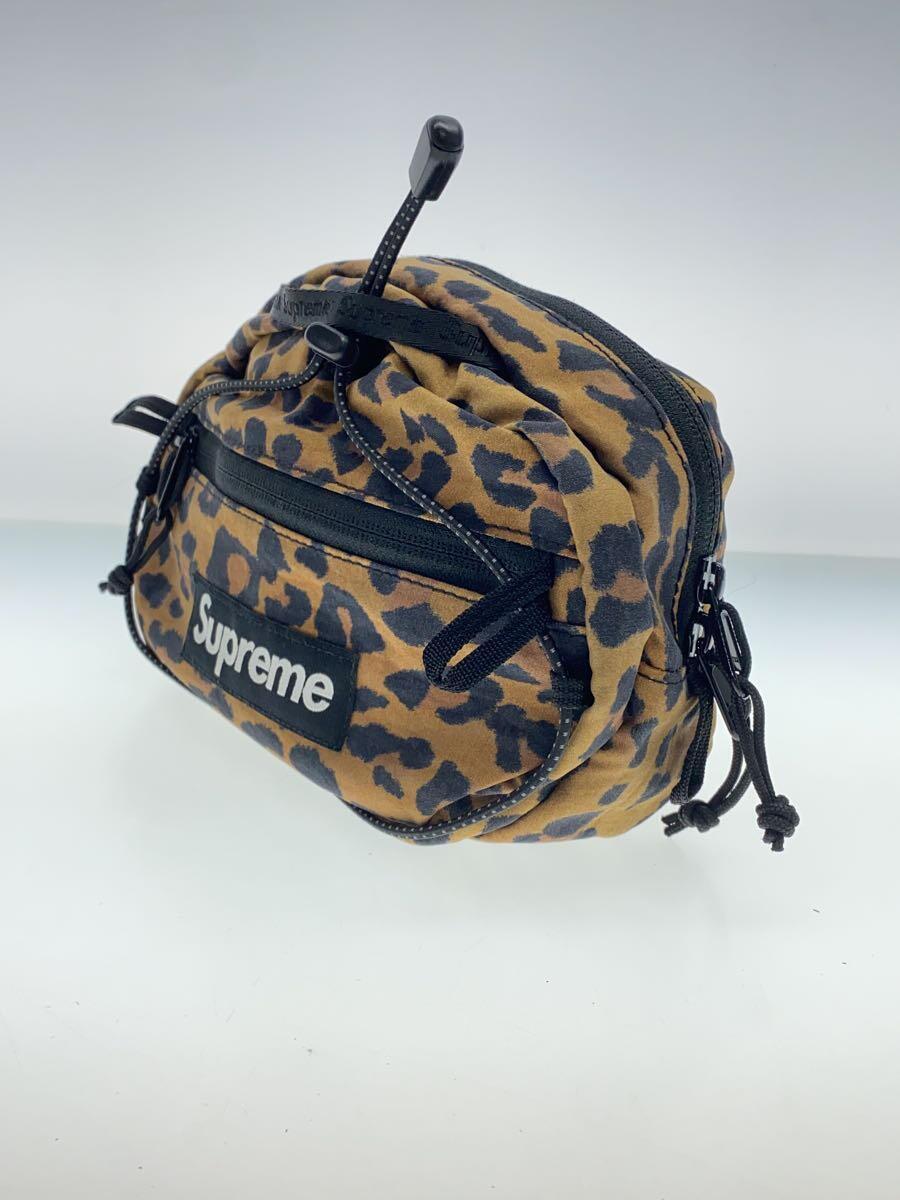 Supreme◆20AW/leopard waist bag/ウエストバッグ/ナイロン/マルチカラー/レオパード_画像2
