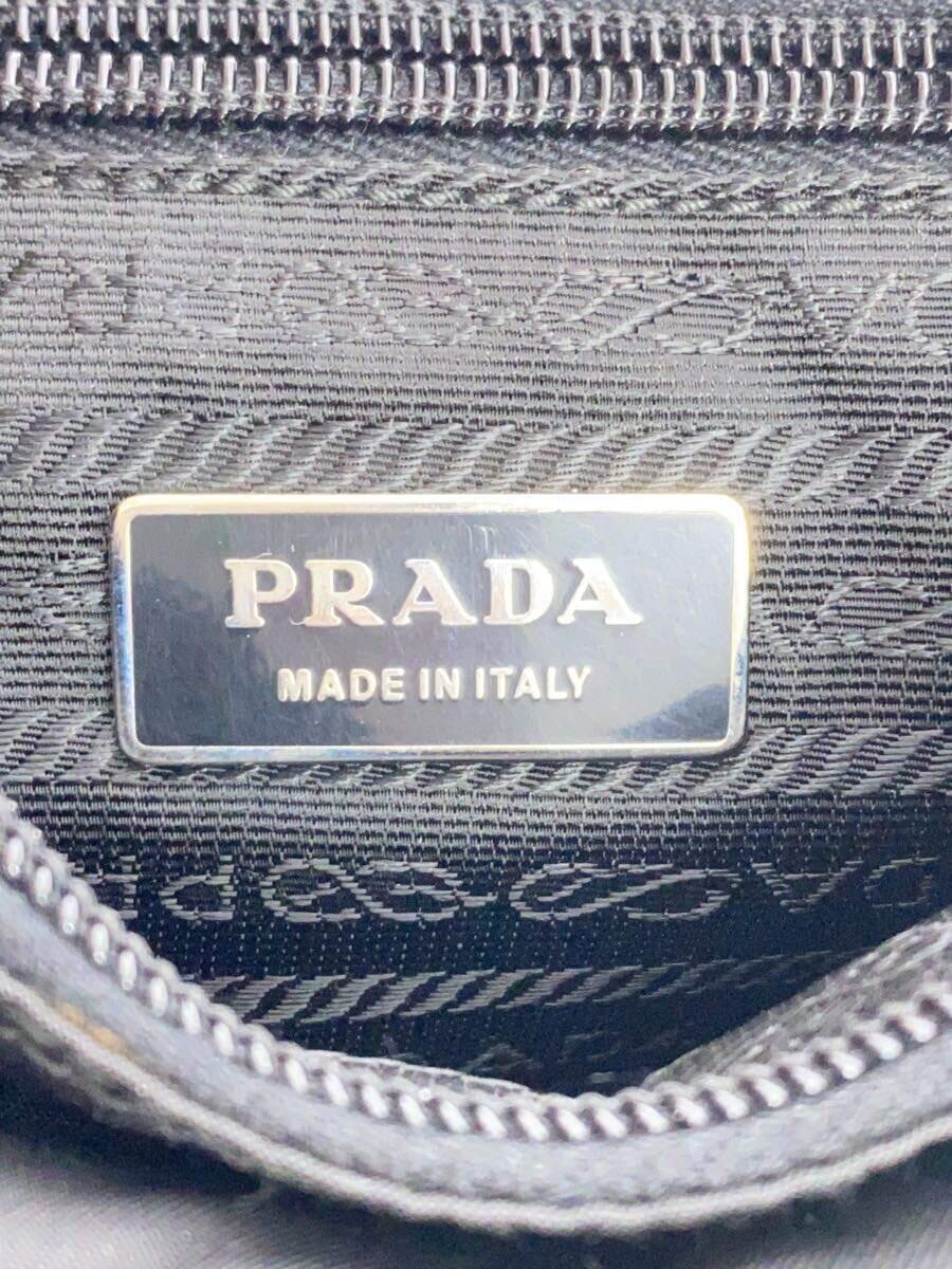 PRADA◆ショルダーバッグ/ナイロン/BLK/無地/BT0501/VELA SPORT/NERO_画像5