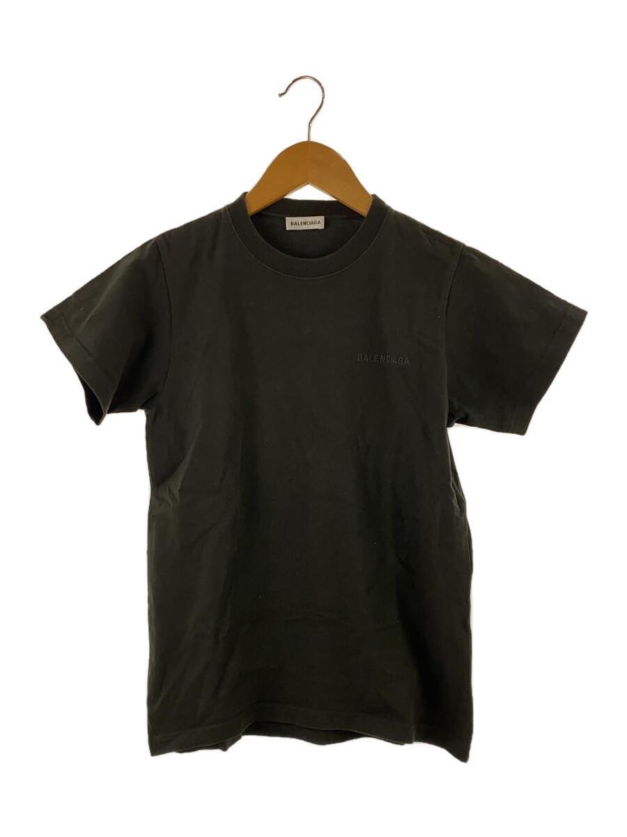 BALENCIAGA◆Tシャツ/XS/コットン/KHK/TBV37