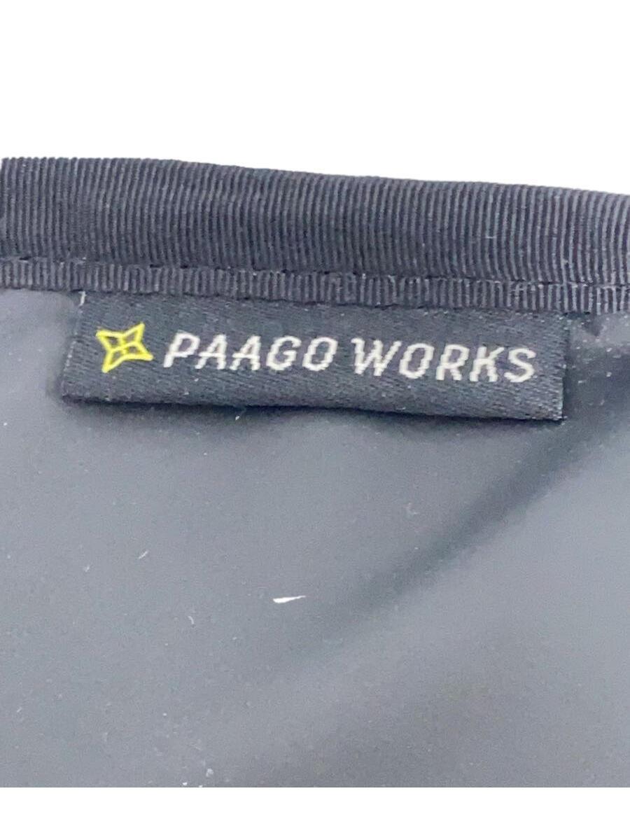 PaaGo WORKS◆ショルダーバッグ/ナイロン/BLKの画像5