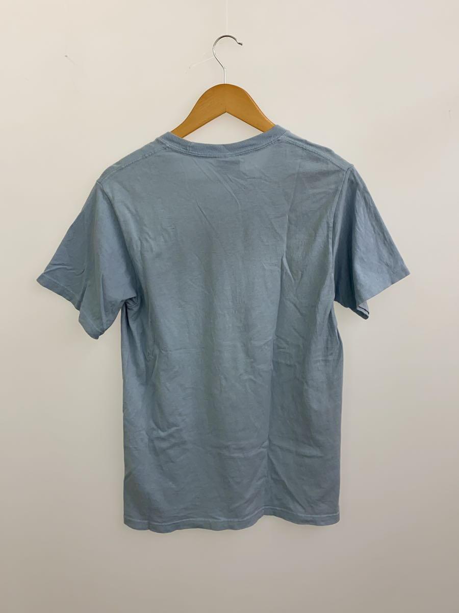 STUSSY◆Tシャツ/S/コットン/BLU_画像2