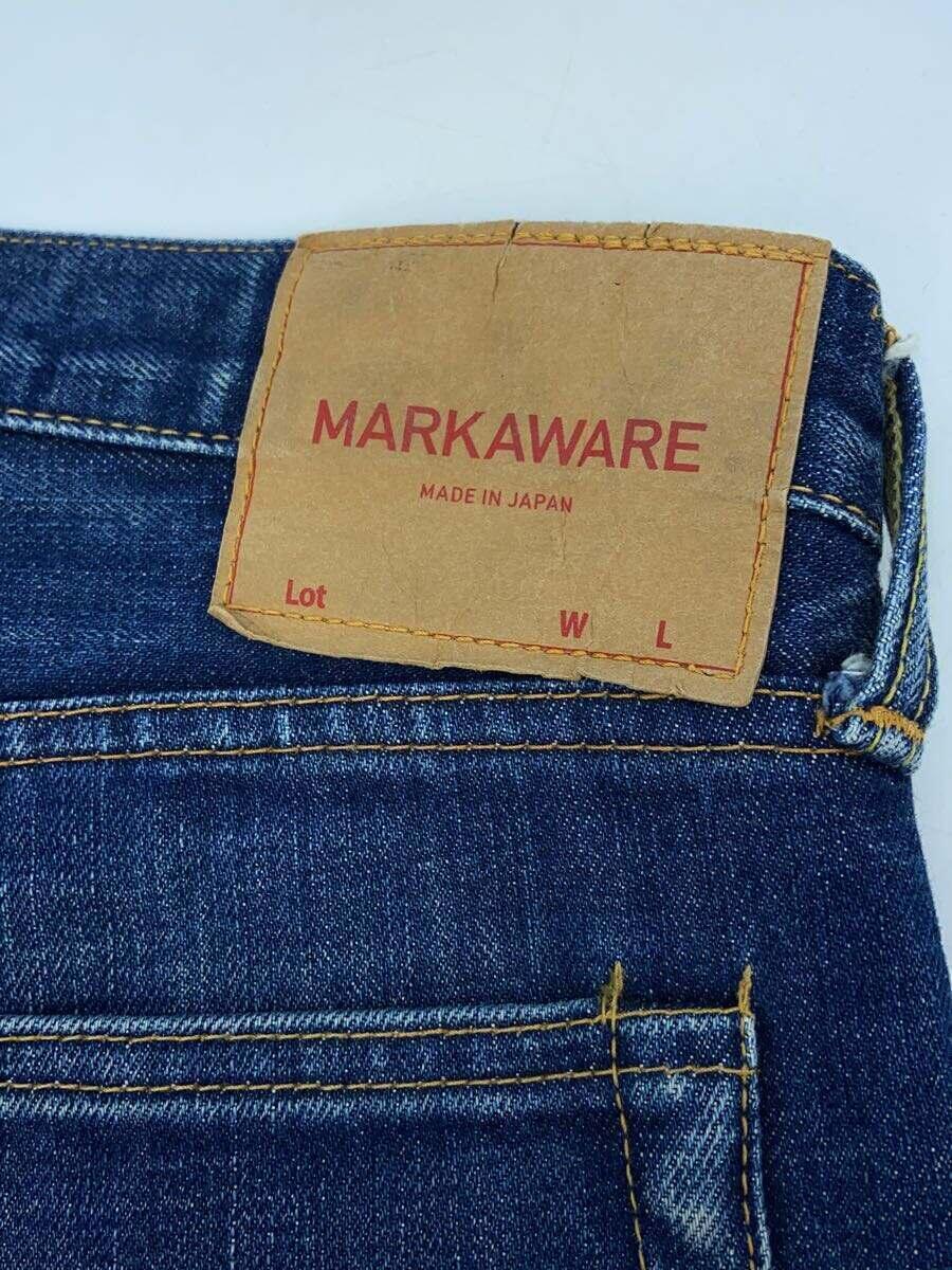 MARKAWARE◆ボトム/1/デニム/IDG/無地/A09C-17PT11C_画像4