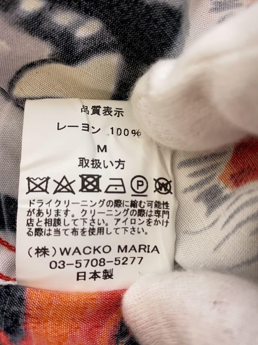 WACKO MARIA◆アロハシャツ/M/レーヨン/マルチカラー/総柄/23SS-WMS-HI06_画像4