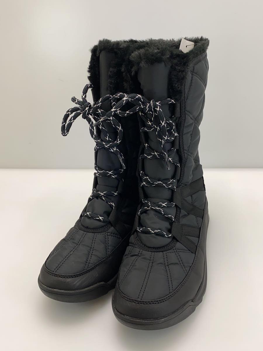 SOREL◆レースアップブーツ/24cm/BLK/ナイロン/NL3823-010_画像2