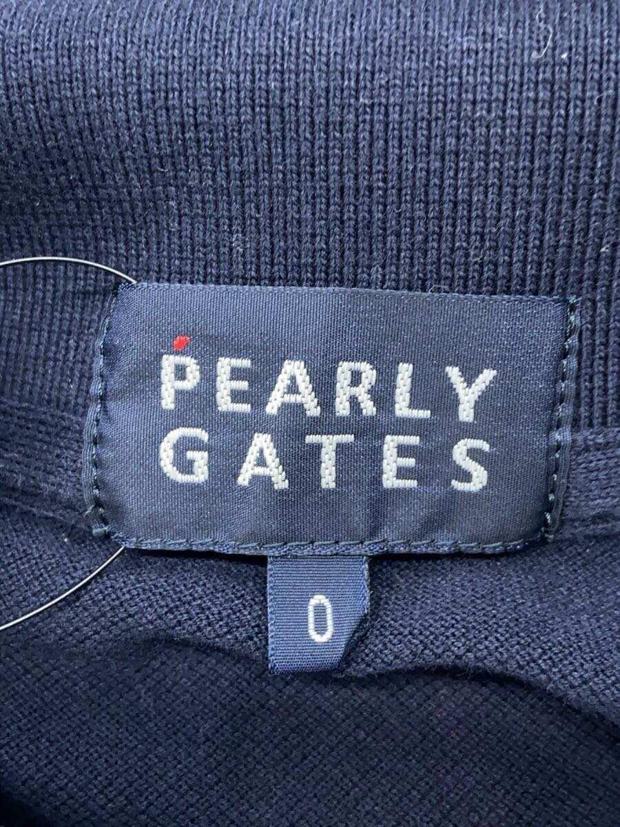 PEARLY GATES◆ポロシャツ/0/コットン/ネイビー/恐竜/刺繍/総柄/055-5260002_画像3