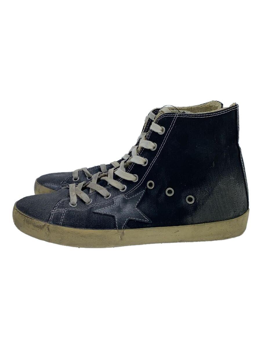 GOLDEN GOOSE◆GOLDEN GOOSE/ゴールデングース/ハイカットスニーカー/41/ブラック/GARU591 A1