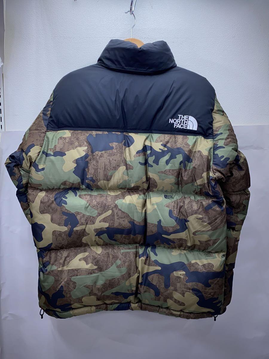 THE NORTH FACE◆NOVELTY NUPTSE JACKET_ノベルティーヌプシジャケット/XL/ナイロン/KHK/カモフラ_画像2