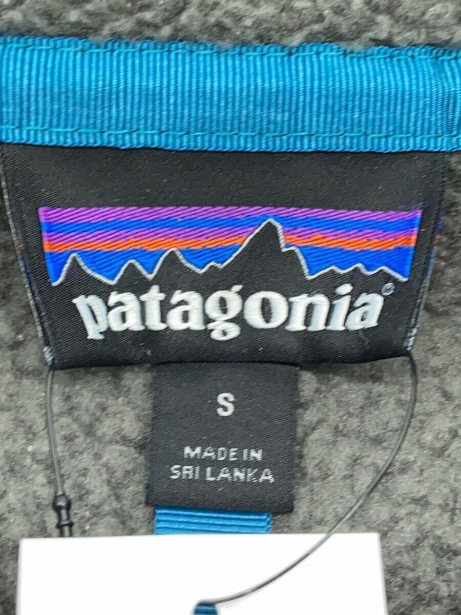 patagonia◆フリースジャケット/S/ポリエステル/GRY/22800FA18_画像3