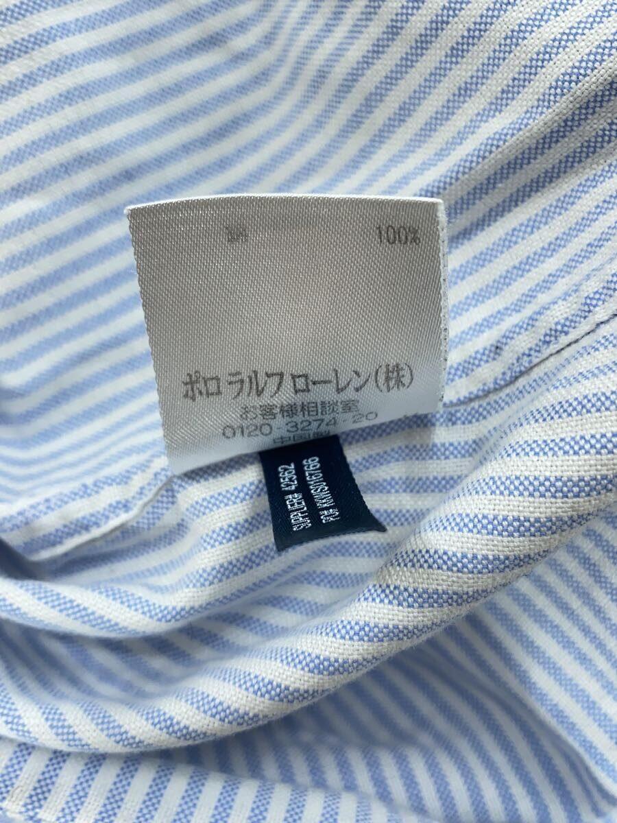 RALPH LAUREN◆長袖シャツ/0/コットン/BLU/ストライプ/WMBLWOVS2E00028_画像6