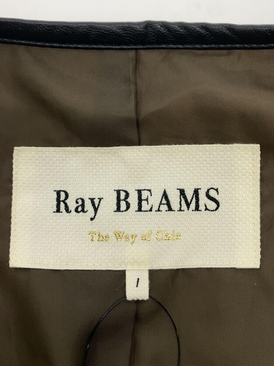 RAY BEAMS◆キルティングジャケット/1/ナイロン/KHK_画像3